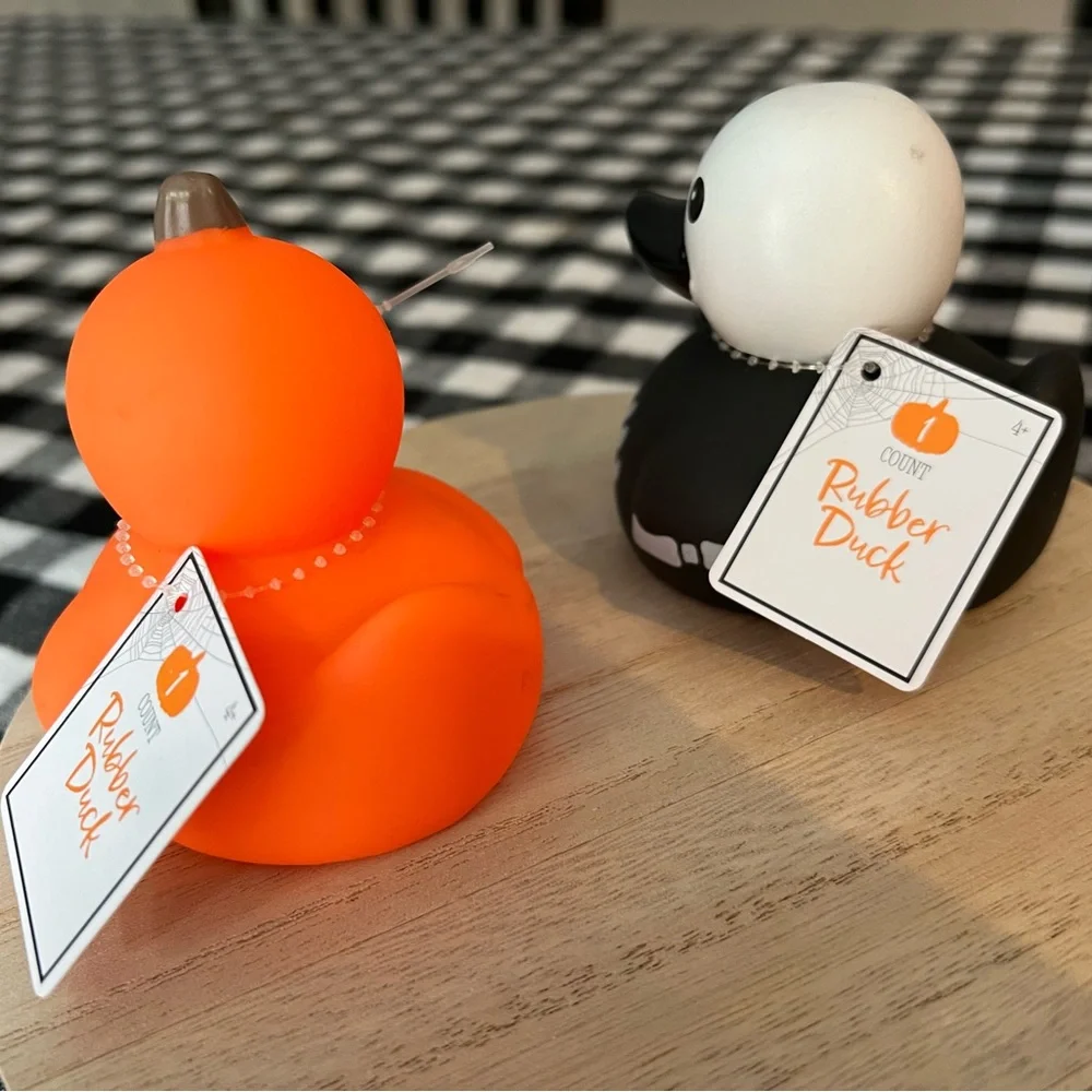 Target Halloween rubber ducks 2022 Set of four.